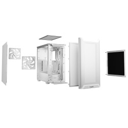 be quiet Pure Base 501 Airflow - Mid Tower PC Case, White, ATX/mATX/Mini-ITX, USB-C — Buy in Cyprus with Fast Delivery