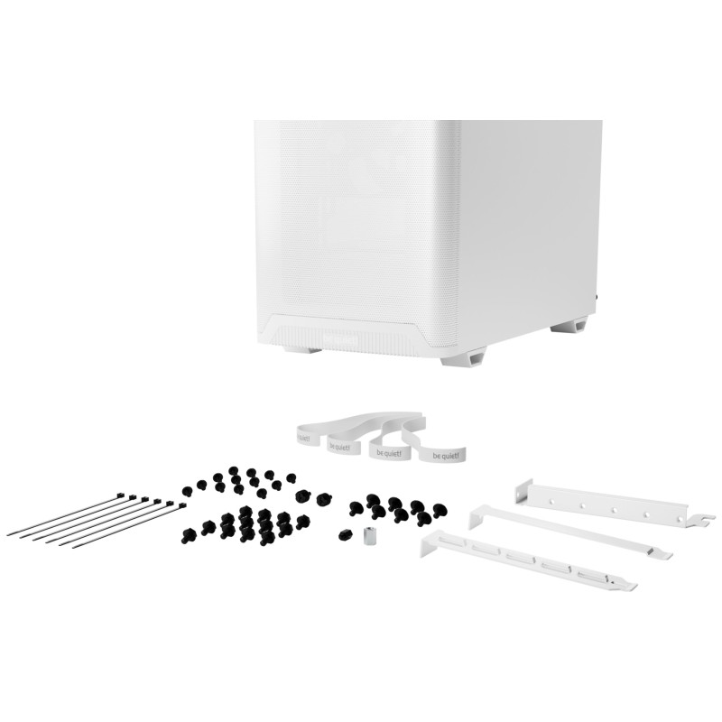 be quiet Pure Base 501 Airflow - Mid Tower PC Case, White, ATX/mATX/Mini-ITX, USB-C — Buy in Cyprus with Fast Delivery