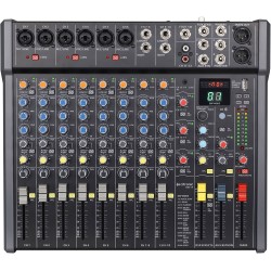 Citronic Live Mixer - CMC-14 - 14channels with DSP USB Play Record Bluetooth PC Mac Connect 170.940UK