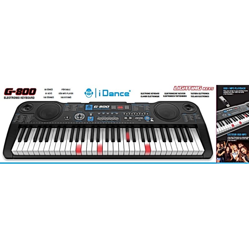 iDance Electronic Keyboard - G800 - Electronic Keyboard 61 Keys — Buy in Cyprus with Fast Delivery