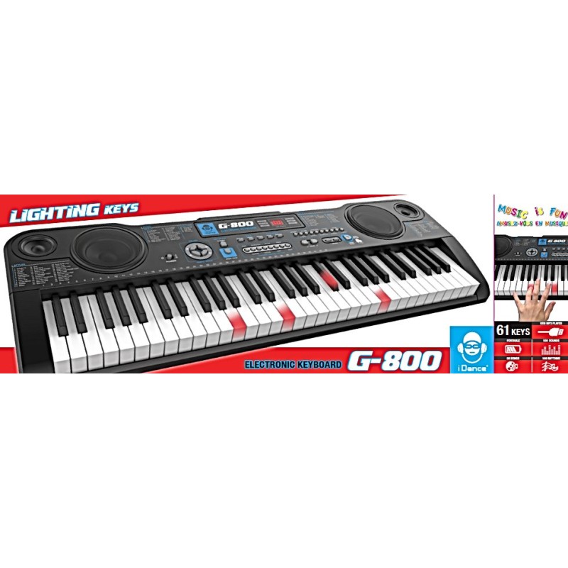 iDance Electronic Keyboard - G800 - Electronic Keyboard 61 Keys — Buy in Cyprus with Fast Delivery