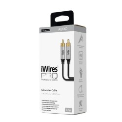 Techlink iWiresPro Subwoofer RCA 8.0m - 711058 - Subwoofer RCA 8.0m — Buy in Cyprus with Fast Delivery