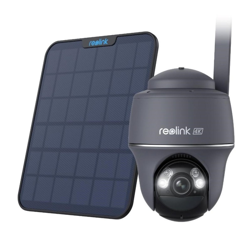 Reolink Outdoor Battery Camera - BP4G - 4K 4G (LTE) PTZ GO PT Ultra (G440) Grey Bundle — Buy in Cyprus with Fast Delivery