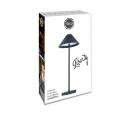 KELU LIBERTY Table Lamp - USB-C Rechargeable IP54 Aluminium 240LM 4000mAh Black — Buy in Cyprus with Fast Delivery
