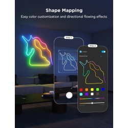 Govee Gaming Wall Neon Rope Light - H61D5 - 2 5m (Matter) — Buy in Cyprus with Fast Delivery