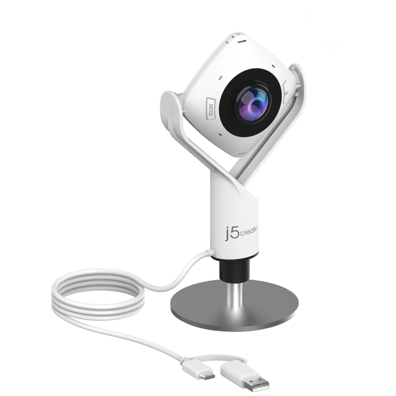 j5create Conference Camera - JVCU360 - FullHD 360° with Omnidirectional Microphone — Buy in Cyprus with Fast Delivery