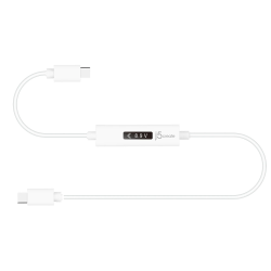 j5create Charging Cable USB-C to USB-C - JUCP14 - with OLED Dynamic Power Meter 100W — Buy in Cyprus with Fast Delivery