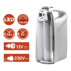 REXER Emergency Lamp - RX4026L - 12W, 24 LED, Recharge & Portable — Buy in Cyprus with Fast Delivery