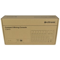 Citronic CSM-8 Mixer - 170.873UK - 8ch USB BT Play-Rec — Buy in Cyprus with Fast Delivery