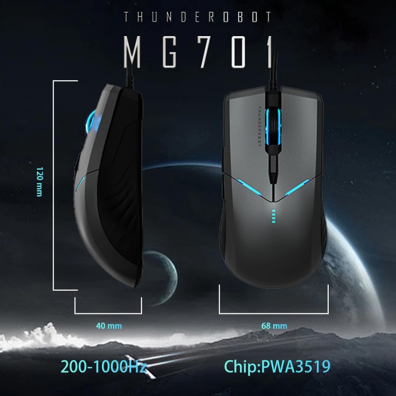 Thunderobot Wired Gaming Mouse - MG701 - Wired Gaming Mouse — Buy in Cyprus with Fast Delivery