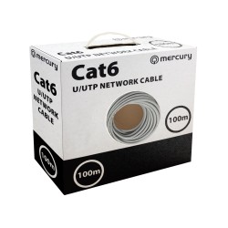 Mercury Cat6 UTP CU Ethernet Cable 100m - 808.030UK - Cat6 UTP CU Ethernet Cable 100m — Buy in Cyprus with Fast Delivery