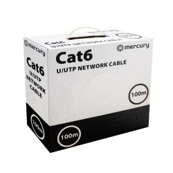 Mercury Cat6 UTP CU Ethernet Cable 100m - 808.030UK - Cat6 UTP CU Ethernet Cable 100m — Buy in Cyprus with Fast Delivery