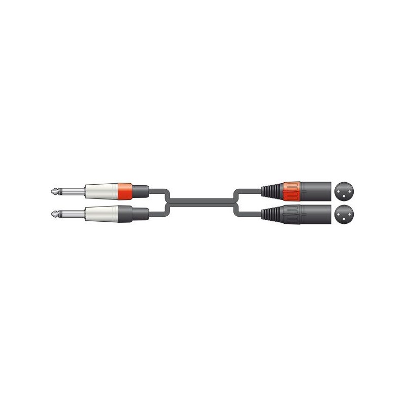 Chord Classic 2 XLRM - 190.034UK - 2 x 6.3mm 1.5m — Buy in Cyprus with Fast Delivery