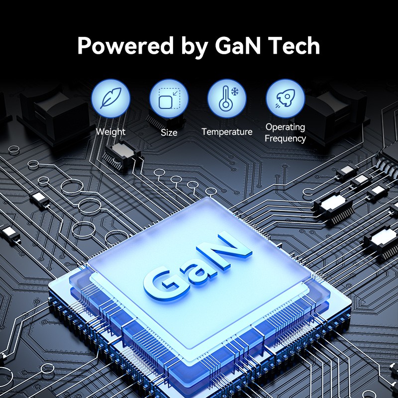 Vention Charger Desktop Station 100W 2xC 2xA+240W Cable Black - FBSBG-UK - 100W 2xC 2xA+240W Cable Black