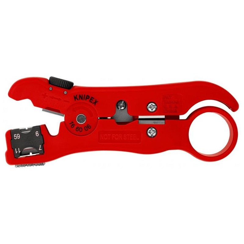 Knipex Universal Wire Stripper - 166006SB - Coax & Data — Buy in Cyprus with Fast Delivery