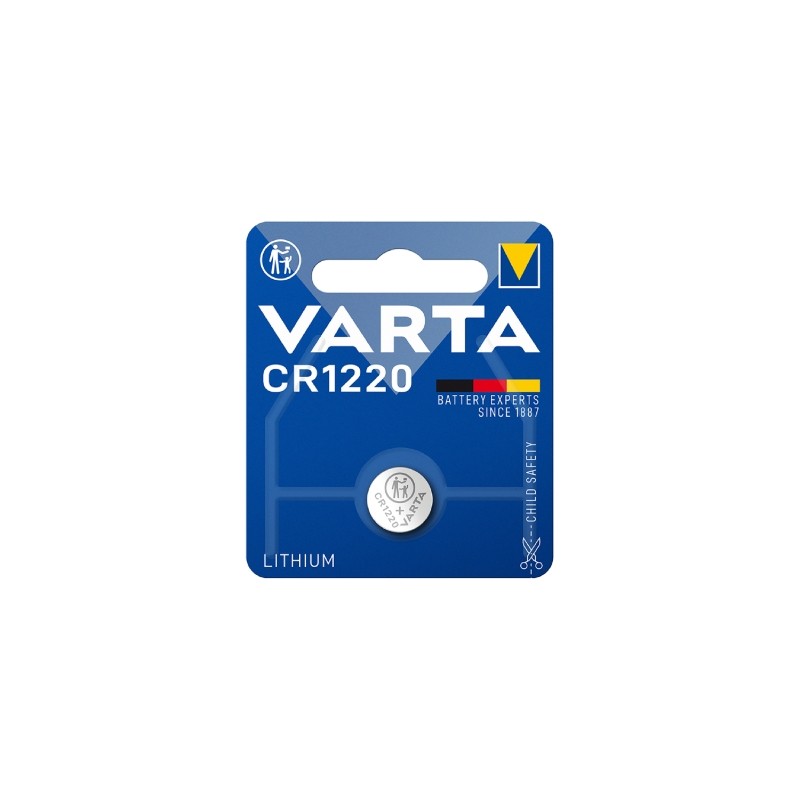Varta Lithium Battery - CR1220 - Blister (1pc) — Buy in Cyprus with Fast Delivery