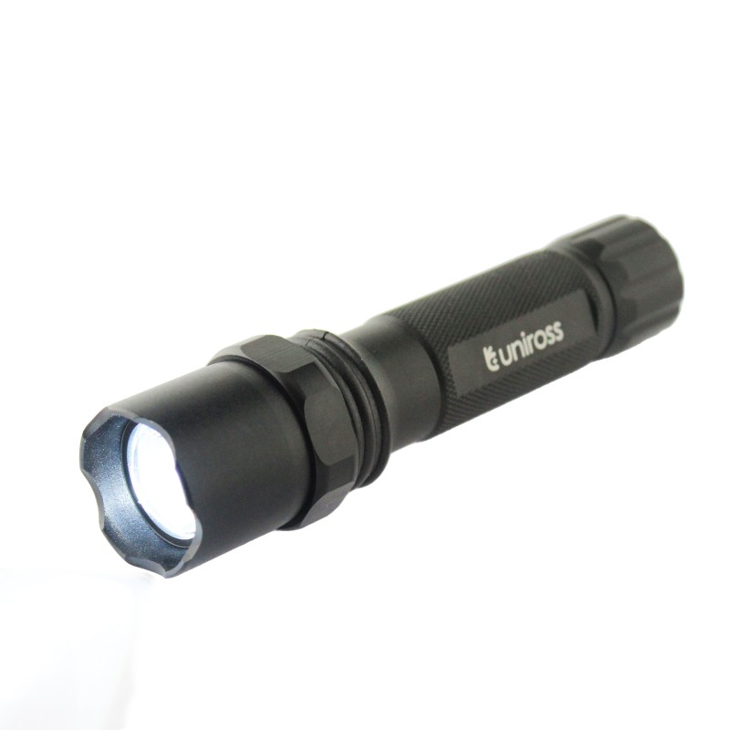Uniross USB Rechargeable Pocket Flashlight - ULFL014 - IP54 300 lumens & Powerbank Function — Buy in Cyprus with Fast Delivery