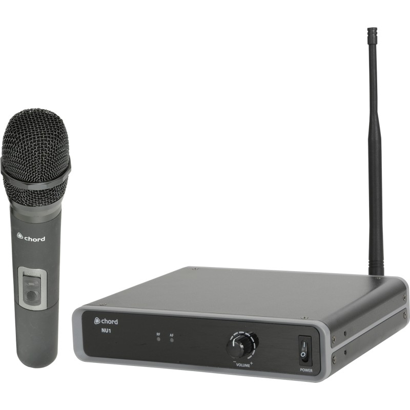 Chord UHF Wireless Handheld Microphone - NU1-H - 863.1MHz 171.981UK — Buy in Cyprus with Fast Delivery