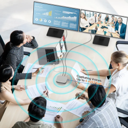 j5create Conference Speakerphone USB-C Dock Pro Dual 4K RJ45 USB PD MST JCDS337 — Buy in Cyprus with Fast Delivery