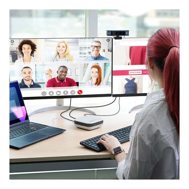 j5create Conference Speakerphone USB-C Dock Pro Dual 4K RJ45 USB PD MST JCDS337 — Buy in Cyprus with Fast Delivery