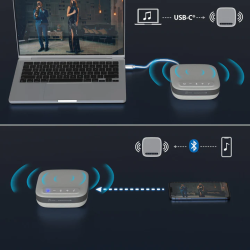 j5create Conference Speakerphone USB-C Dock Pro Dual 4K RJ45 USB PD MST JCDS337 — Buy in Cyprus with Fast Delivery