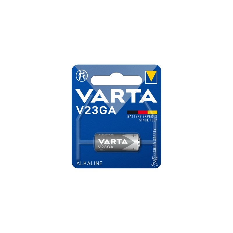 Varta Alkaline 12V Battery 1pc - 23A - A23 V23GA LR23 — Buy in Cyprus with Fast Delivery
