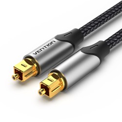 Vention AUDIO Optical Cable - BAVHJ - Aluminum 5.0m Grey — Buy in Cyprus with Fast Delivery