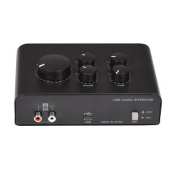 Citronic USB Audio Interface - 173.650UK - 2 Mics+1 Instrum — Buy in Cyprus with Fast Delivery