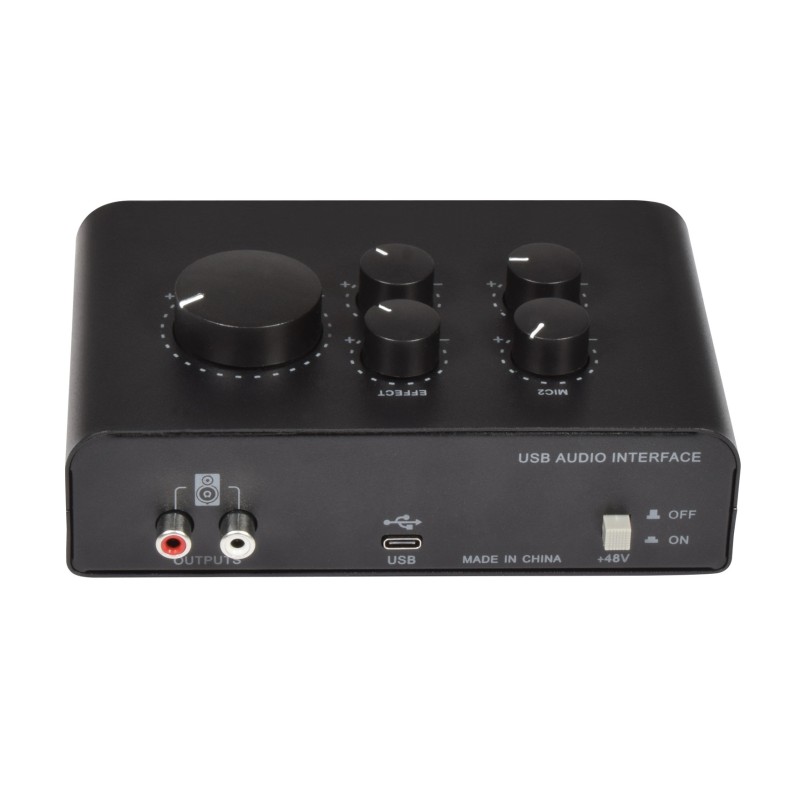 Citronic USB Audio Interface - 173.650UK - 2 Mics+1 Instrum — Buy in Cyprus with Fast Delivery