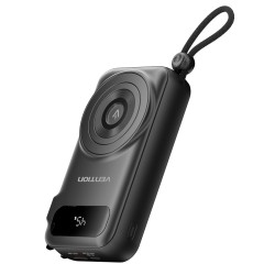 Vention Powerbank - FHXB0 - Wireless+Travel Charger 6in1 10000mAh Black — Buy in Cyprus with Fast Delivery