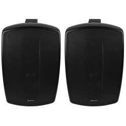 Adastra 8'' Outdoor Speakers IP44 160W Black (pair) 100.925UK - BH8 - 8'' Outdoor Speakers IP44 160W Black (pair) 100.925UK