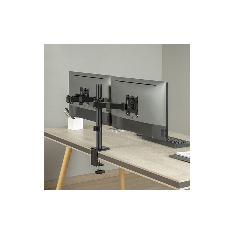 Brateck Dual Monitor Mount - LDT66-C024 - Dual Monitor Mount — Buy in Cyprus with Fast Delivery