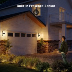 Govee Outdoor Wall Light - RGBICWW - Built-in PIR Sensor — Buy in Cyprus with Fast Delivery