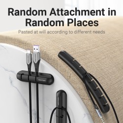 Vention Cable Organiser 5 Ports Desktop Cable Manager 6mm - KBRB0 -  — Buy in Cyprus with Fast Delivery