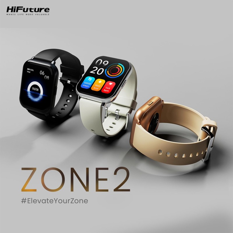 HiFuture Fashion SmartWatch - ZONE2 - Black — Buy in Cyprus with Fast Delivery