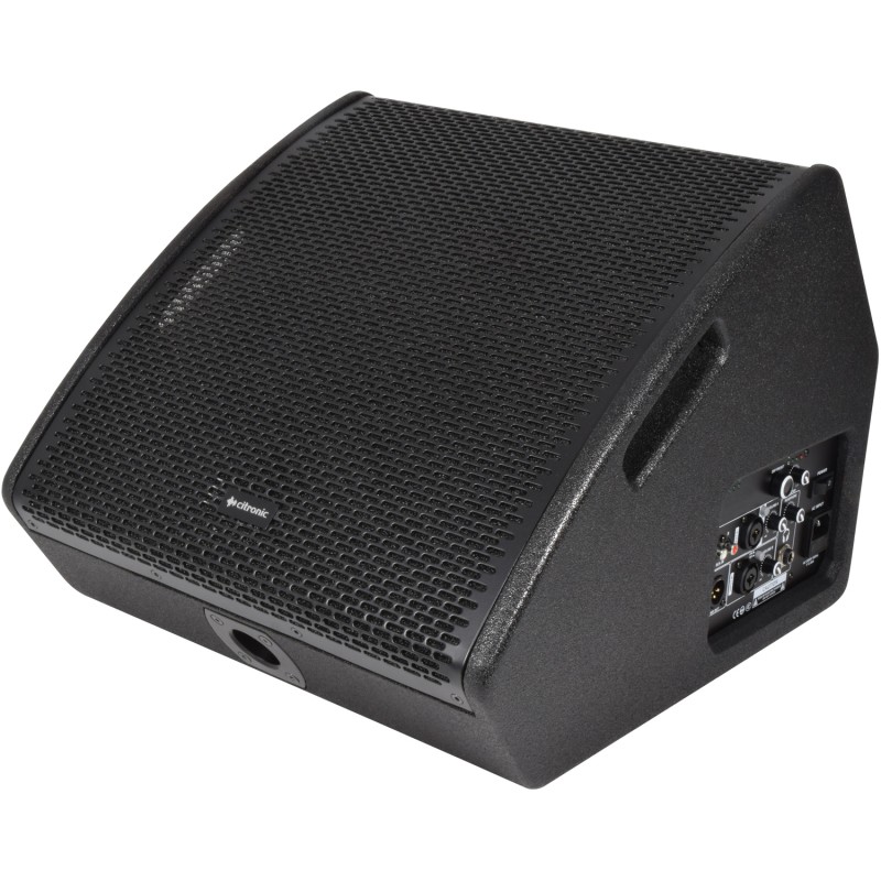 Citronic Wedge Monitor Speaker - CM12A - 12'' Active with BT 600W 178.692UK — Buy in Cyprus with Fast Delivery
