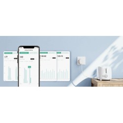 WOOX Wi-Fi Smart Plug With Power Metering 13A UK (2pack) - R6147 - Wi-Fi Smart Plug With Power Metering 13A UK (2pack)
