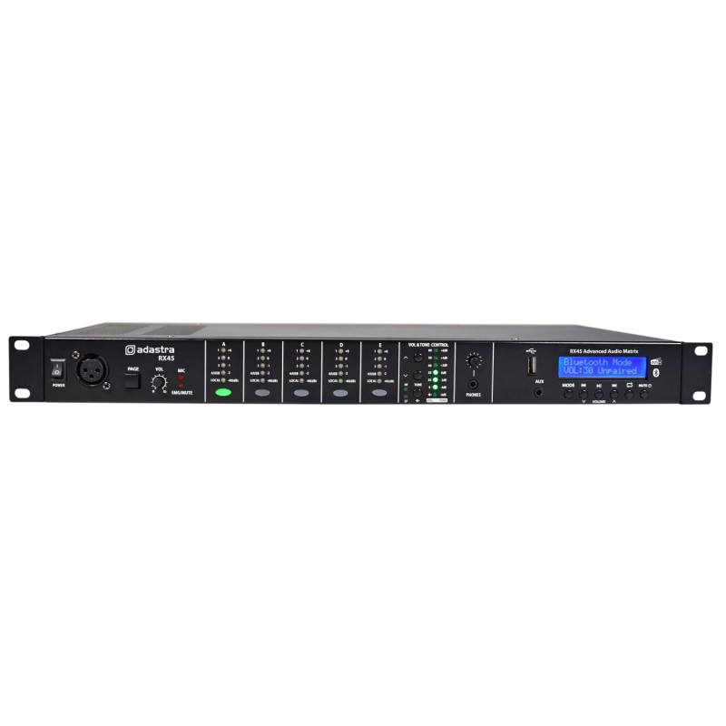 Adastra RX45 Advanced Audio Matrix - 953.046UK - 4in 5out — Buy in Cyprus with Fast Delivery