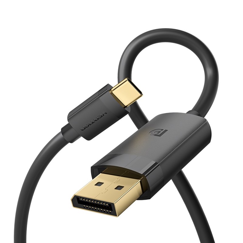 Vention Converter USB-C to DisplayPort Cable - CRJBF - USB-C to DisplayPort Cable 4K60Hz 1.0m