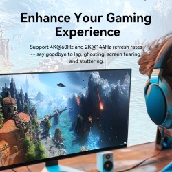 Vention Converter USB-C to DisplayPort Cable - CRJBF - USB-C to DisplayPort Cable 4K60Hz 1.0m