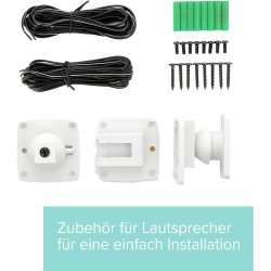 Artsound 2-way Onwall Speakers - UNI40W - 100W White (pair) — Buy in Cyprus with Fast Delivery