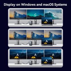 Vention HUB USB-C 8xUSB 2xHDMI DP MST RJ45 SD 3.5mm PD - TPUH0 -  — Buy in Cyprus with Fast Delivery