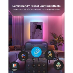 Govee LED Light Strip RGBICWW Smart WiFi & BT with Protective Coating 5m (Matter) - H61F5 - RGBICWW, 5m, Matter