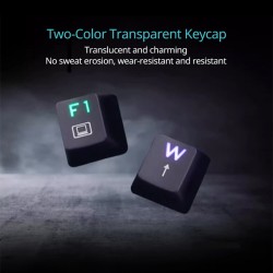 Thunderobot Wired Mechanical Keyboard - K104 - Blue switch Black — Buy in Cyprus with Fast Delivery