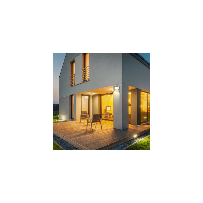 GBC DOGI STENO Solar LED Wall Light - with Battery and PIR Sensor — Buy in Cyprus with Fast Delivery