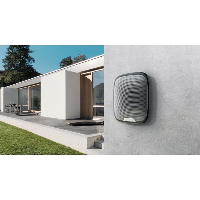 AJAX Siren - Outdoor StreetSiren Black — Buy in Cyprus with Fast Delivery