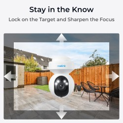 Reolink POE IP PTZ Camera 8MP E1 Outdoor Camera - E560P - POE IP PTZ 8MP E1 Outdoor Camera — Buy in Cyprus with Fast Delivery