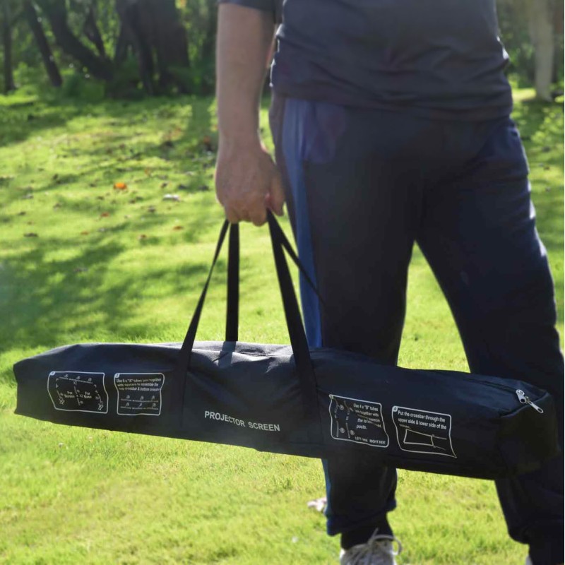 AV:Link Portable Projector Screen - PFFS100 - 16:9 100' 2.21x1.23 — Buy in Cyprus with Fast Delivery