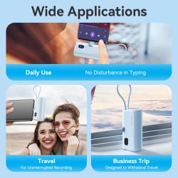 Vention Powerbank - FHQB0 - 4800mAh 22.5W Foldable USB-C Black — Buy in Cyprus with Fast Delivery