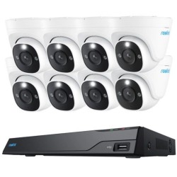 Reolink KIT - NVS16-12MD8 - 16xChNVR+8x12MP Dome+4TB — Buy in Cyprus with Fast Delivery